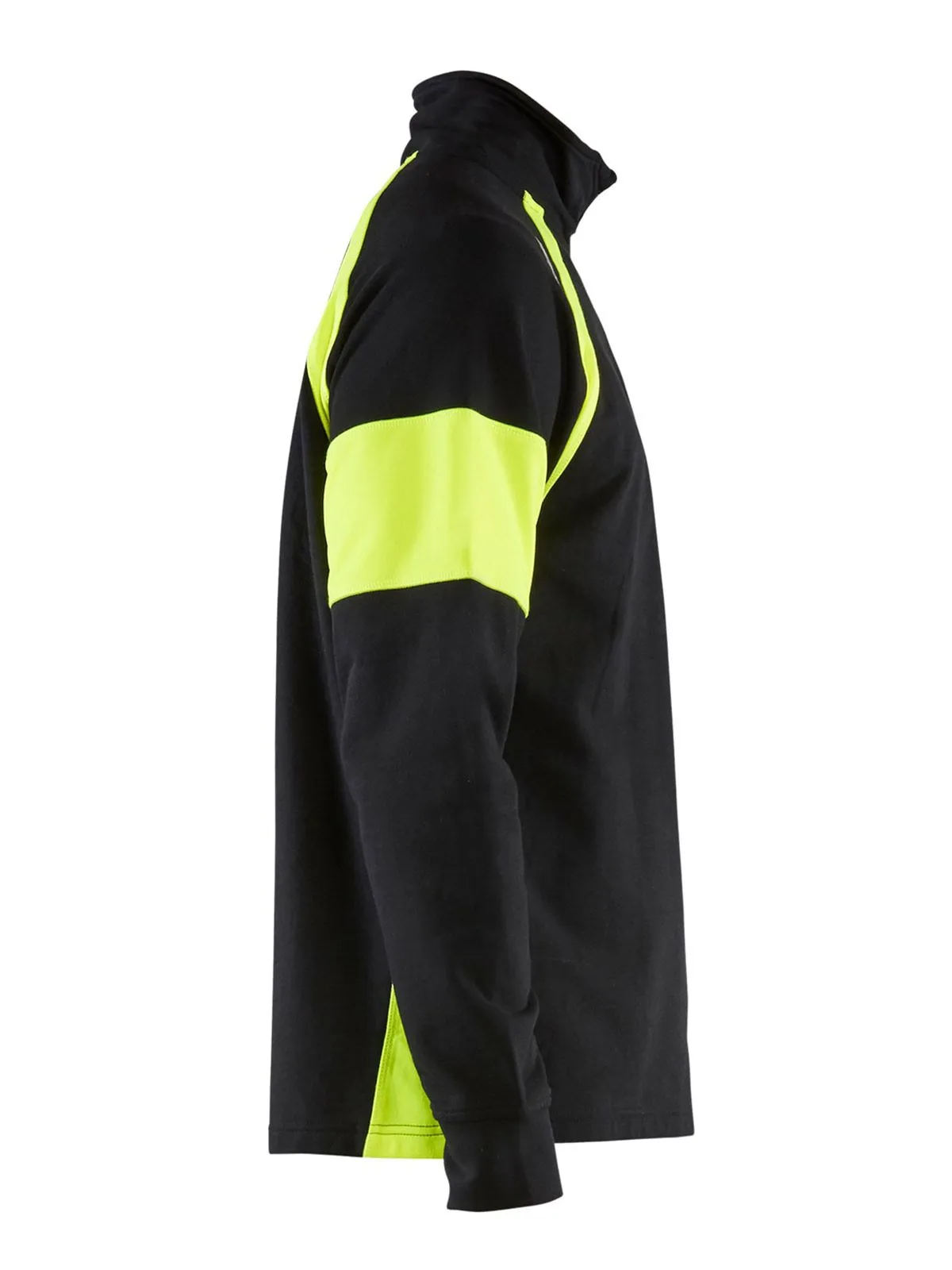 3550&#x20;Work&#x20;Sweatshirt&#x20;with&#x20;Hi-Vis&#x20;Panels&#x20;-&#x20;Bl&#xE5;kl&#xE4;der