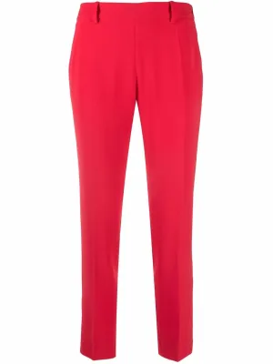 Alberto Biani Trousers Red