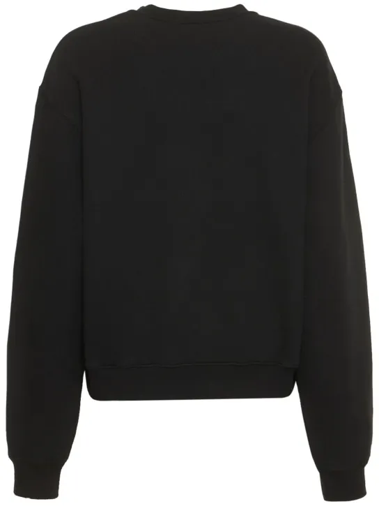 Alexander Wang   Essential logo cotton jersey sweatshirt 