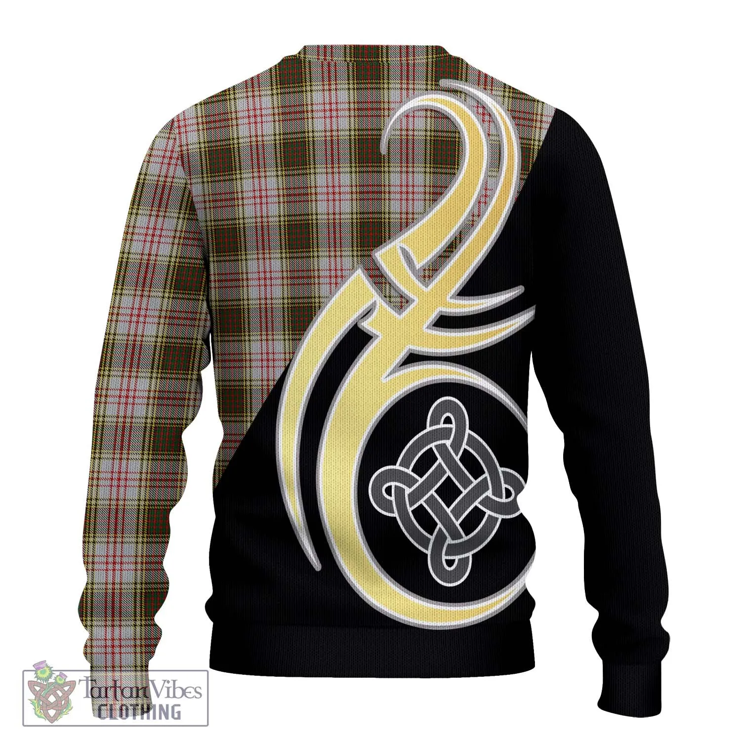 Anderson Dress Tartan Ugly Sweater with Family Crest and Celtic Symbol Style