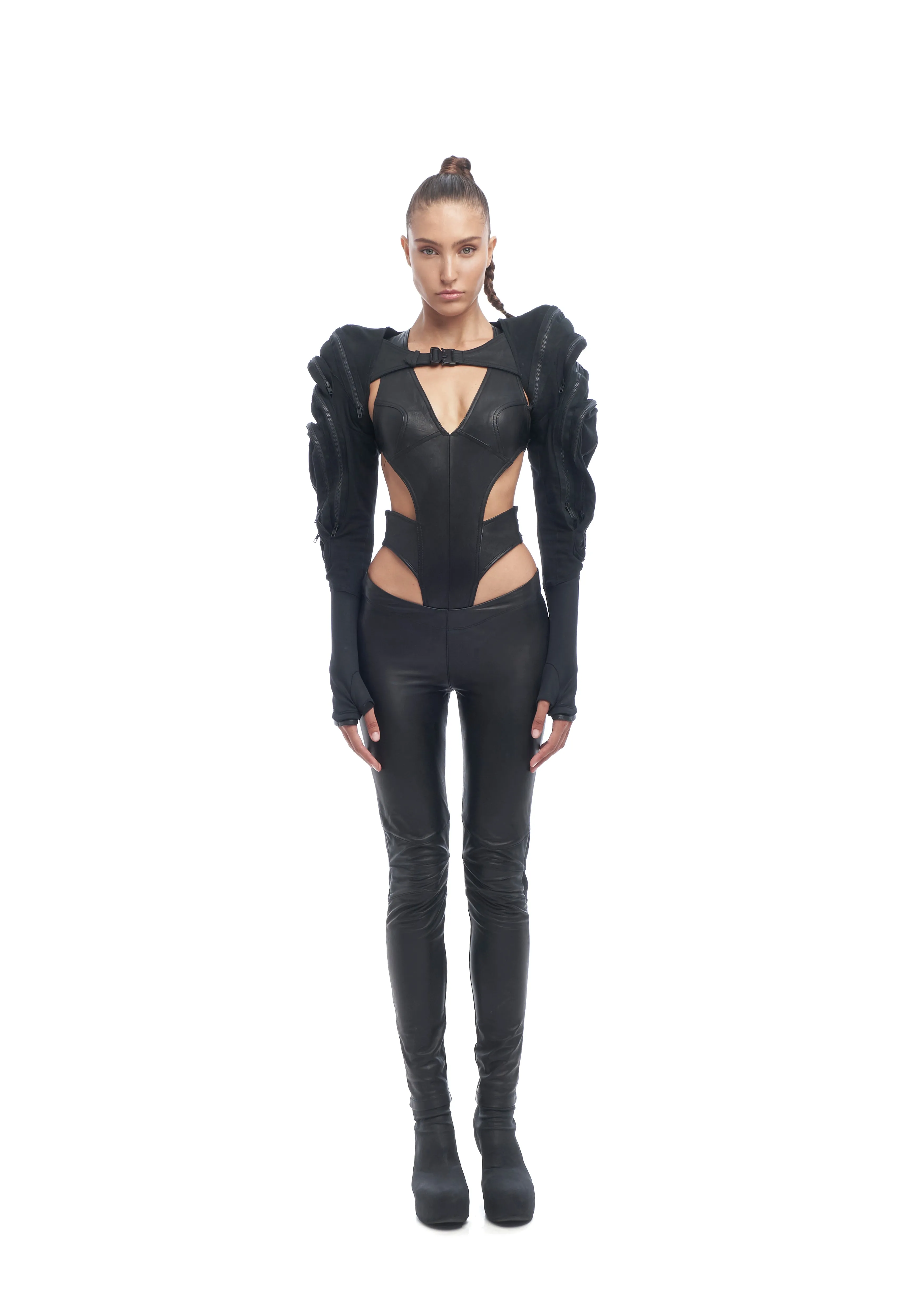 ARMIS - LEATHER BODYSUIT