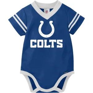 Baby Boys Colts Short Sleeve Jersey Bodysuit