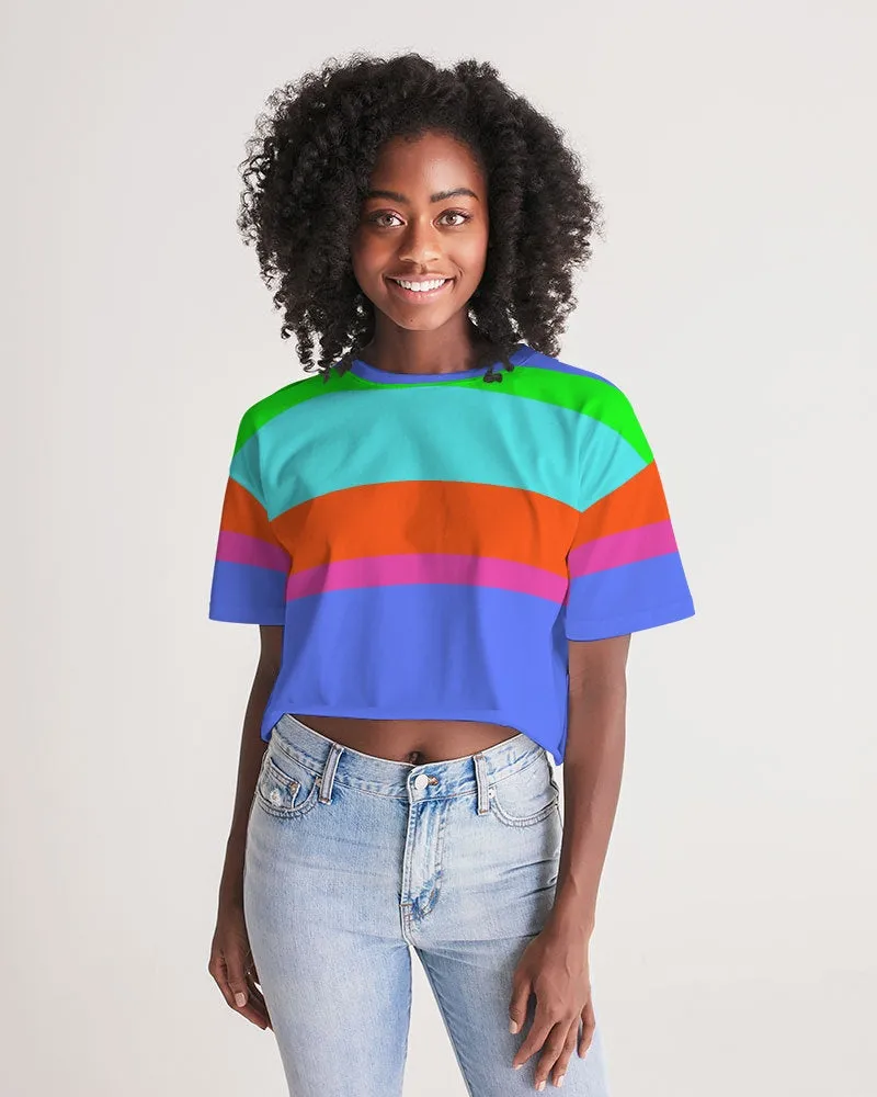 Bahama Colorblock Cropped Top