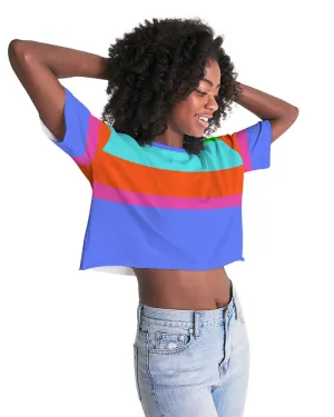 Bahama Colorblock Cropped Top