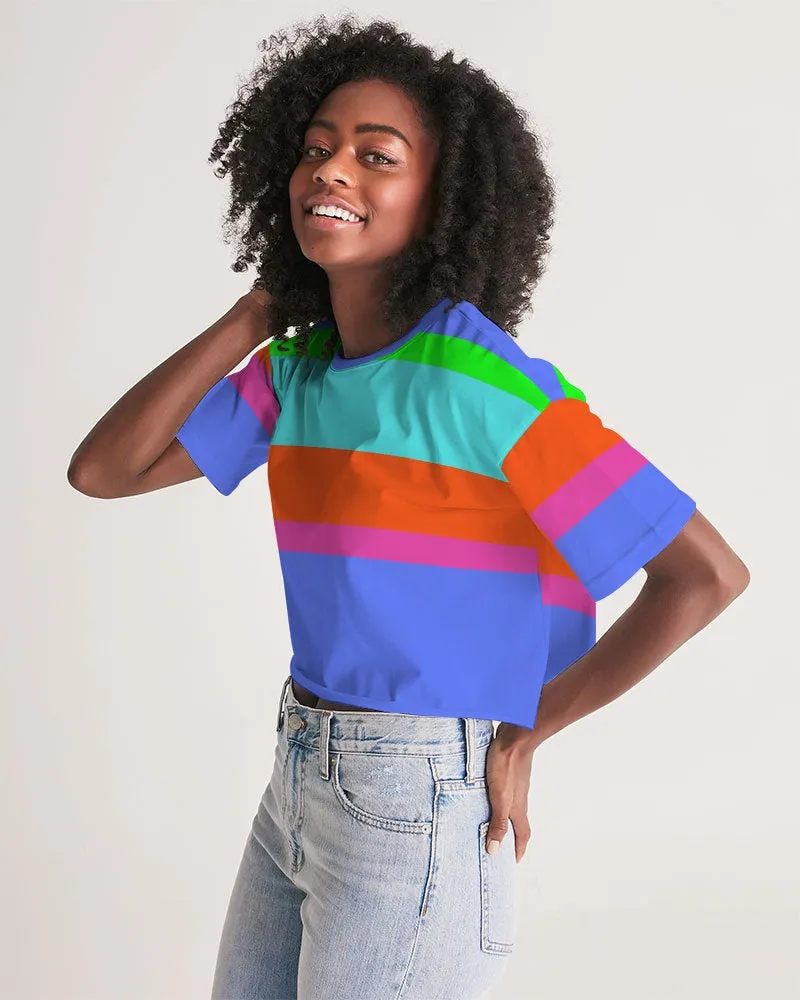 Bahama Colorblock Cropped Top