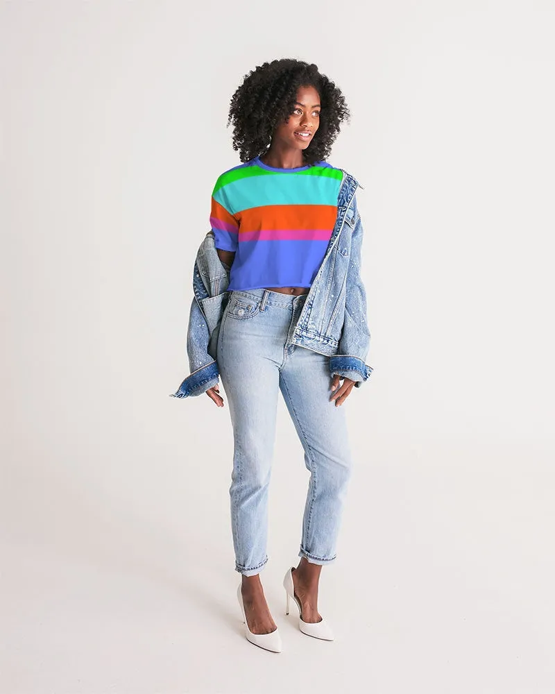 Bahama Colorblock Cropped Top