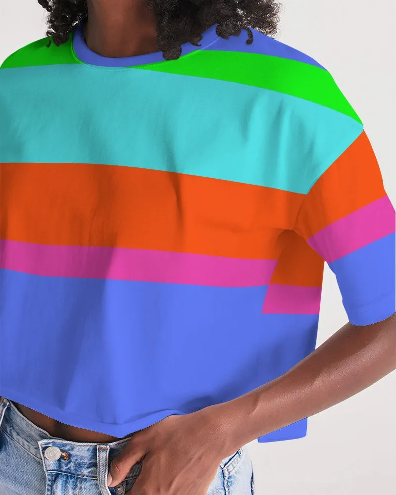 Bahama Colorblock Cropped Top