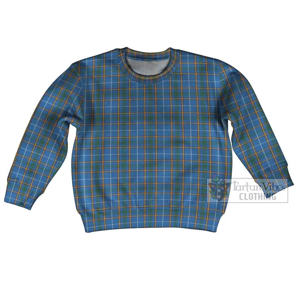 Bain Tartan Kid Ugly Sweater