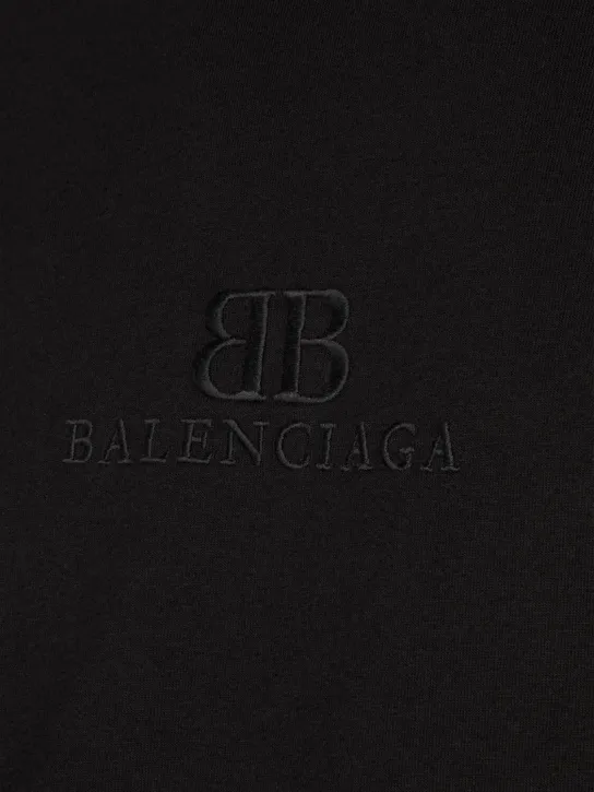 Balenciaga   Medium fit destroyed jersey t-shirt 