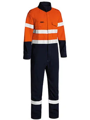 Bisley Tencate Tecasafe® Plus Taped 2 Tone Hi Vis Fr Lightweight Engineered Coverall(BC8186T)