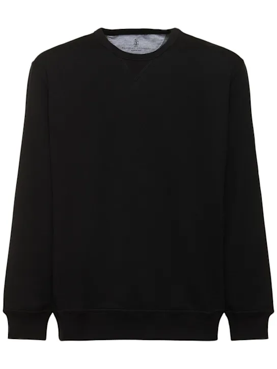 Brunello Cucinelli   Fine crewneck sweatshirt 