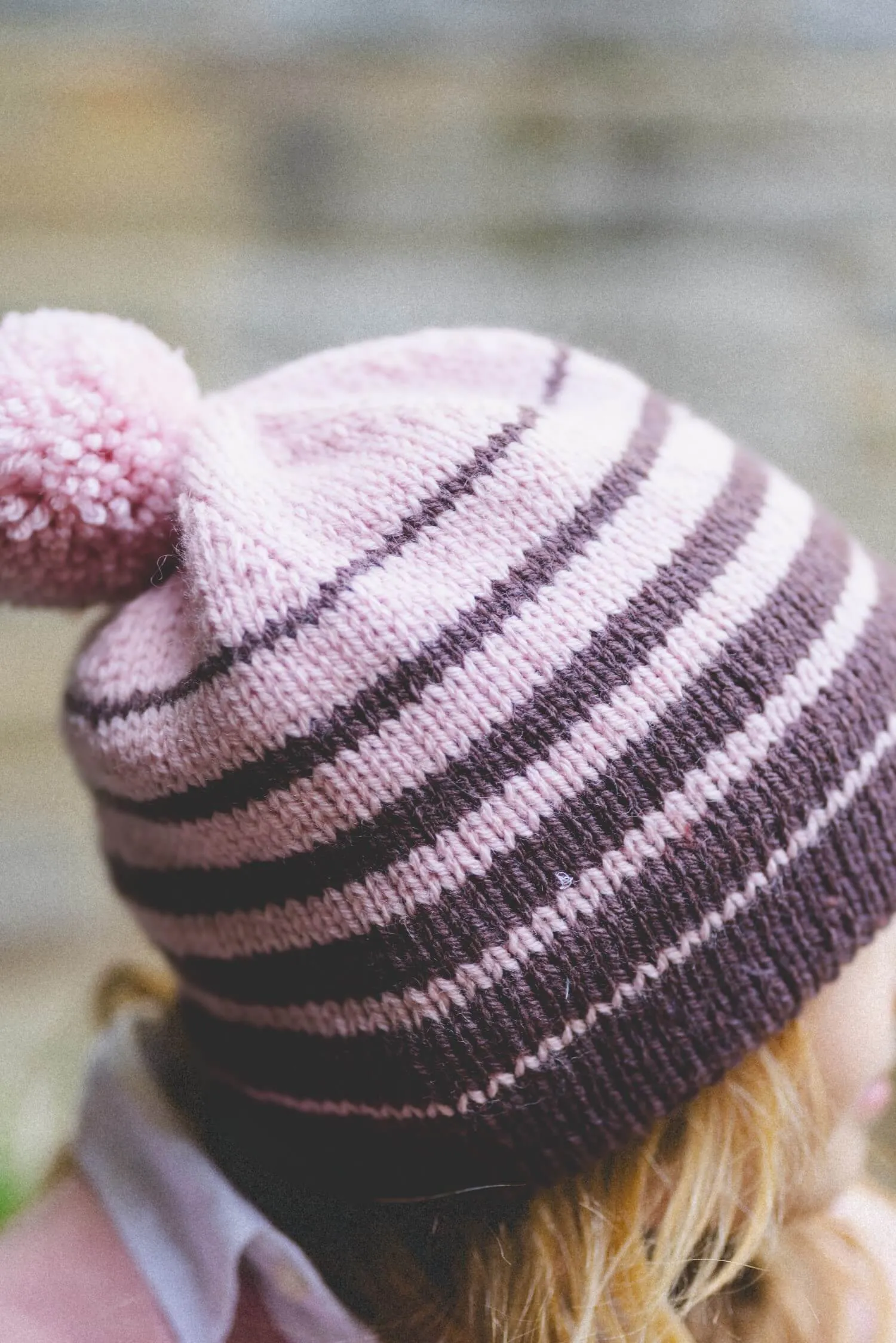 Child’s Simply Striped Hat (Knit)