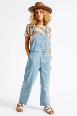 Christina Crop Overall - Faded Indigo