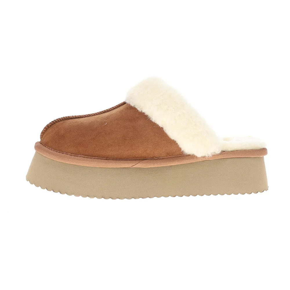 Cuddle Up Platform Scuff Slippers