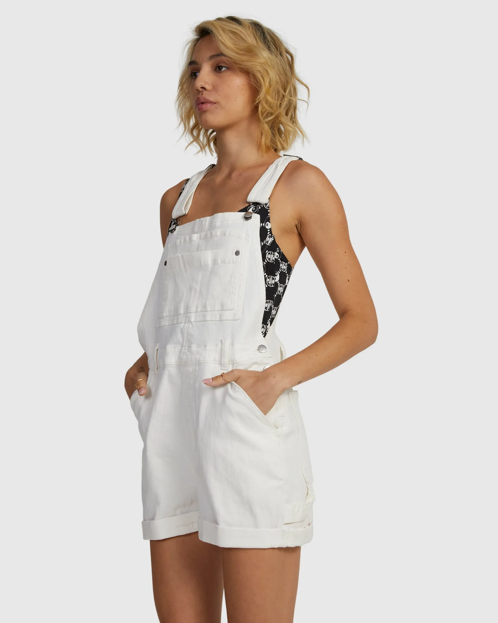 DENIM SLOUCHER OVERALL