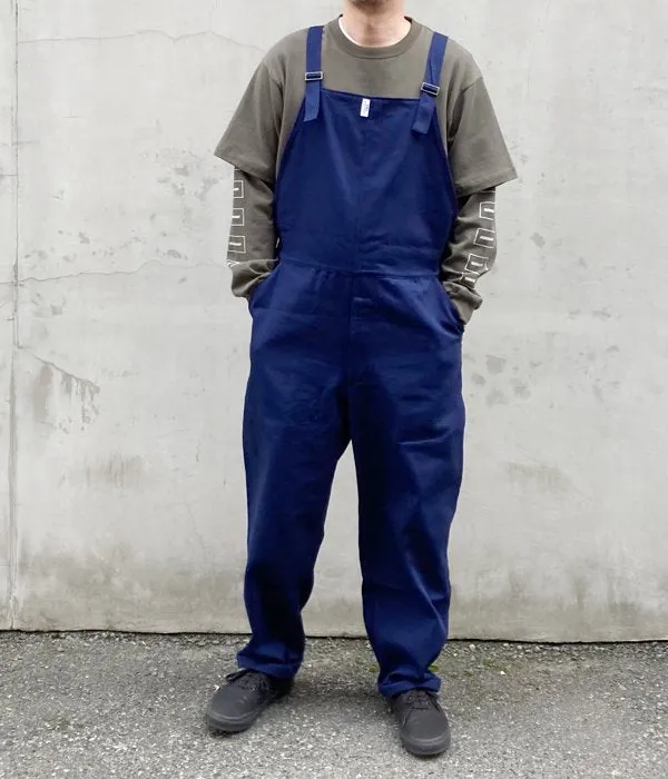 DESCENDANT/WADER TWILL OVERALL (NAVY)