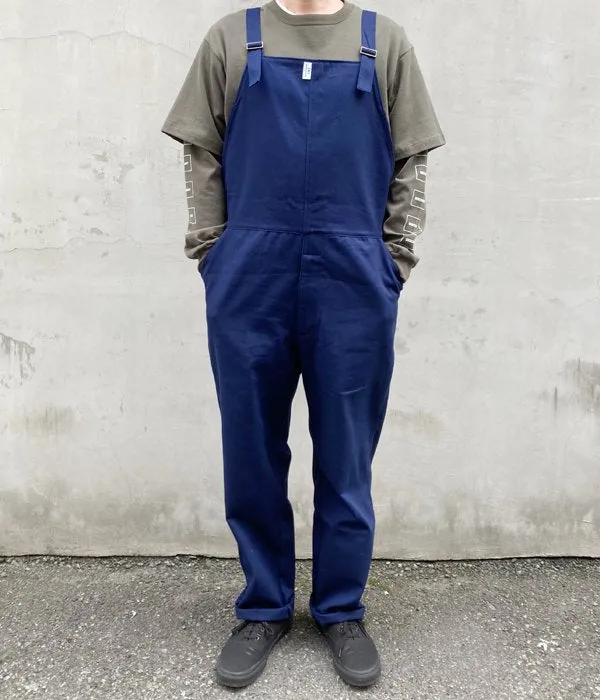 DESCENDANT/WADER TWILL OVERALL (NAVY)