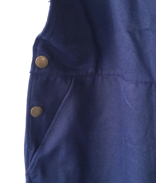 DESCENDANT/WADER TWILL OVERALL (NAVY)