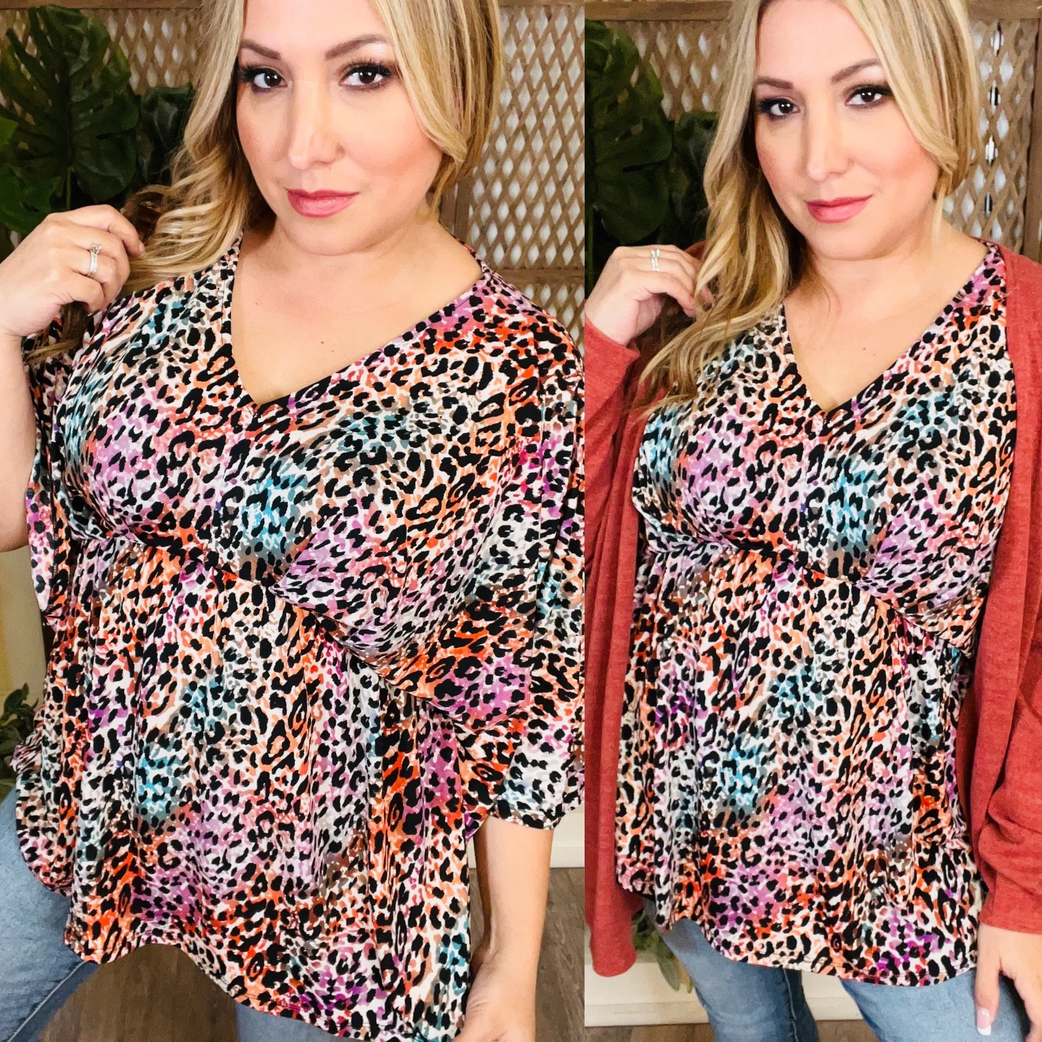 Dreamer Cheetah Multi Top