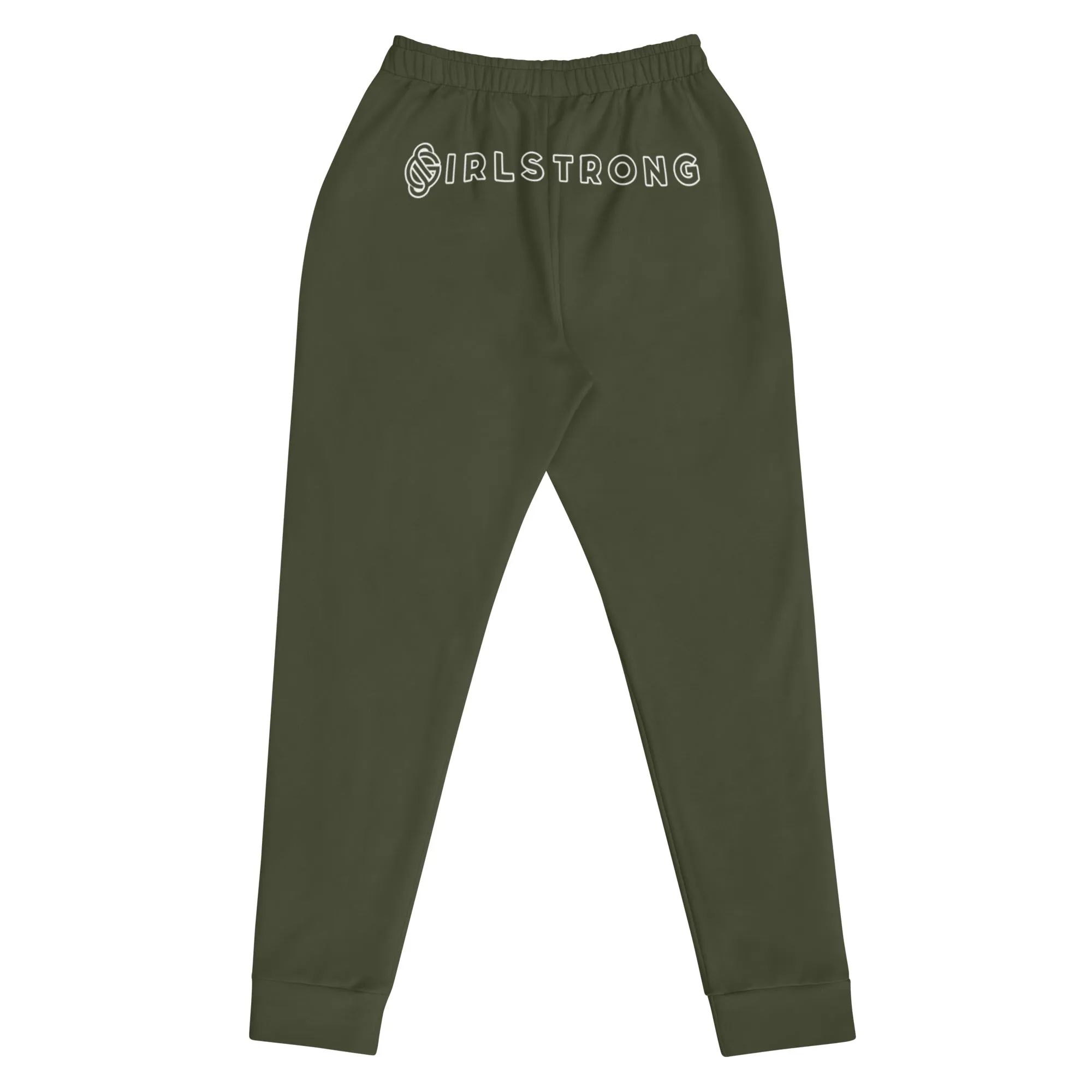 ELEVATED ESSENTIALS, GS LOGO FLEECE JOGGERS OLIVE