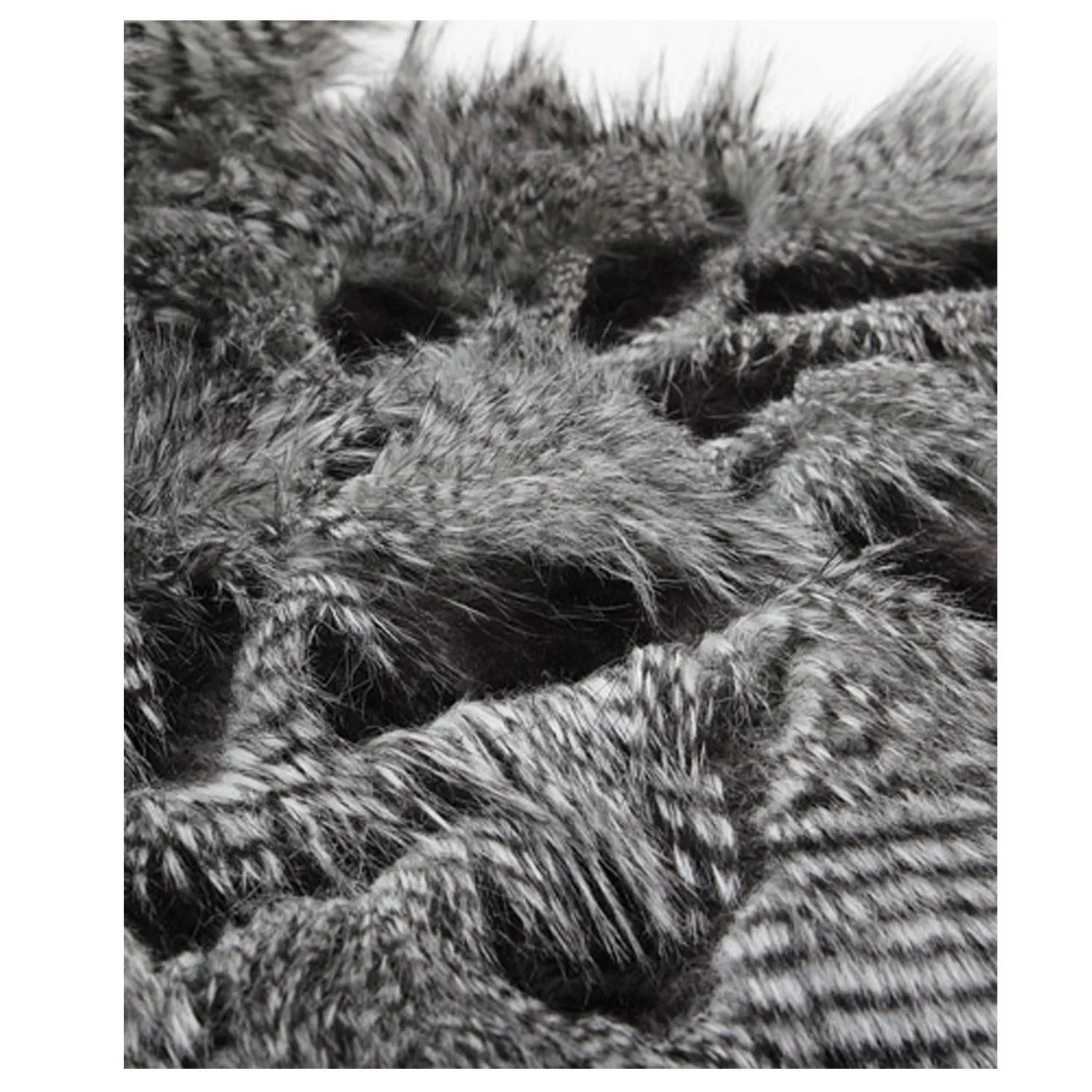 Fur Throw 'Saber Sterling'