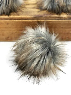 Galaxy Faux Fur Pom Pom