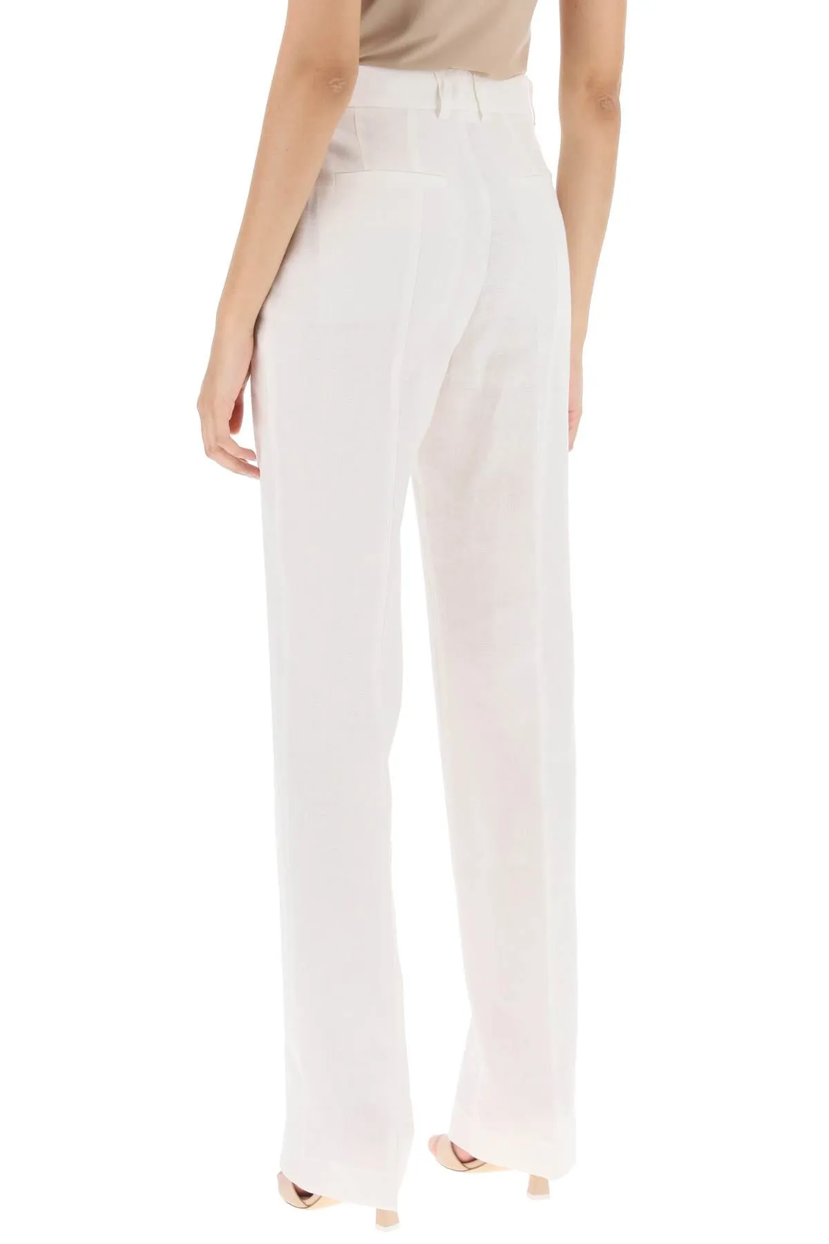 Hebe studio 'loulou' linen pants