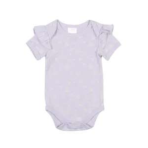 hi-hop Ruffle Short Sleeve Bodysuit