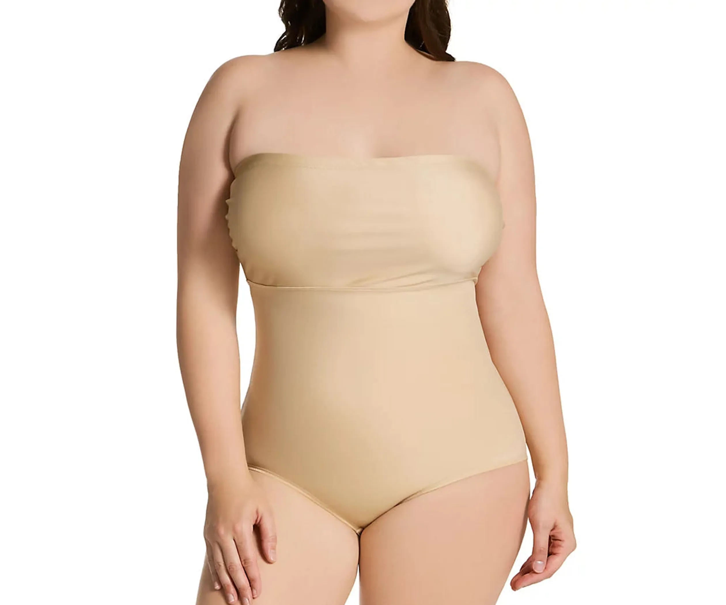 InstantFigure Shapewear Curvy Bandeau Brief with hook & eye