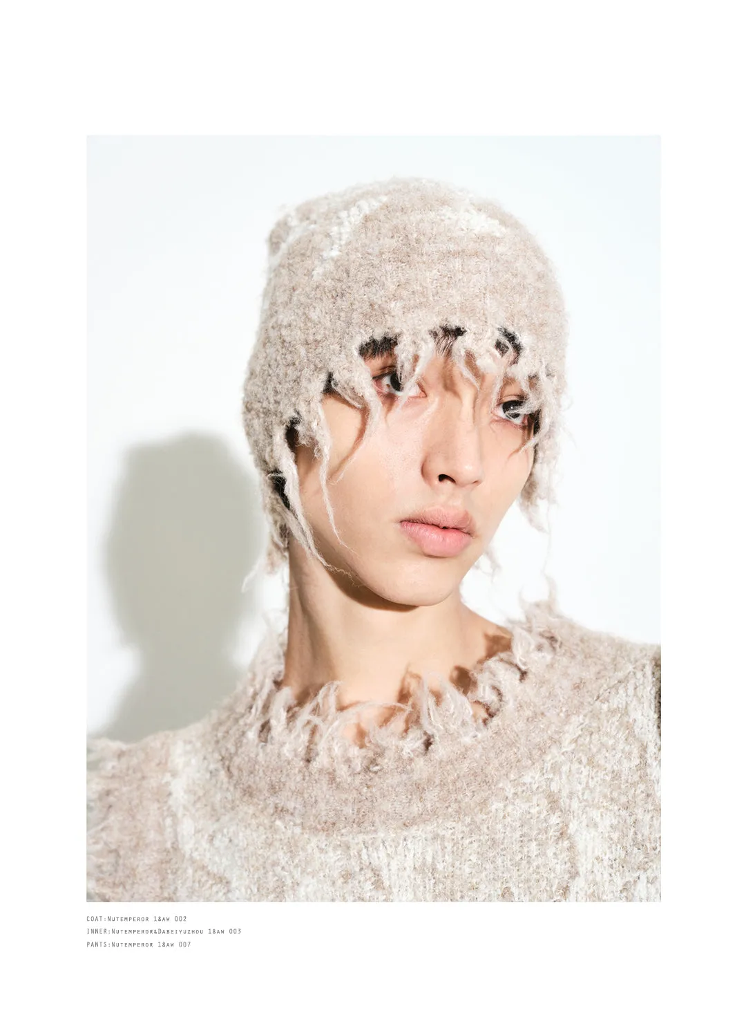 Jacquard knit hat