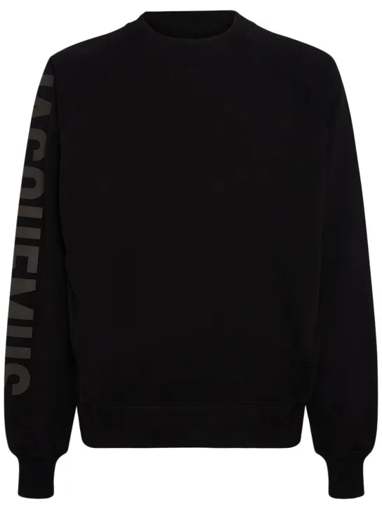 Jacquemus   Le Crewneck Typo sweatshirt 