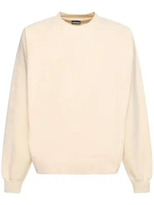 Jacquemus   Le Crewneck Typo sweatshirt 