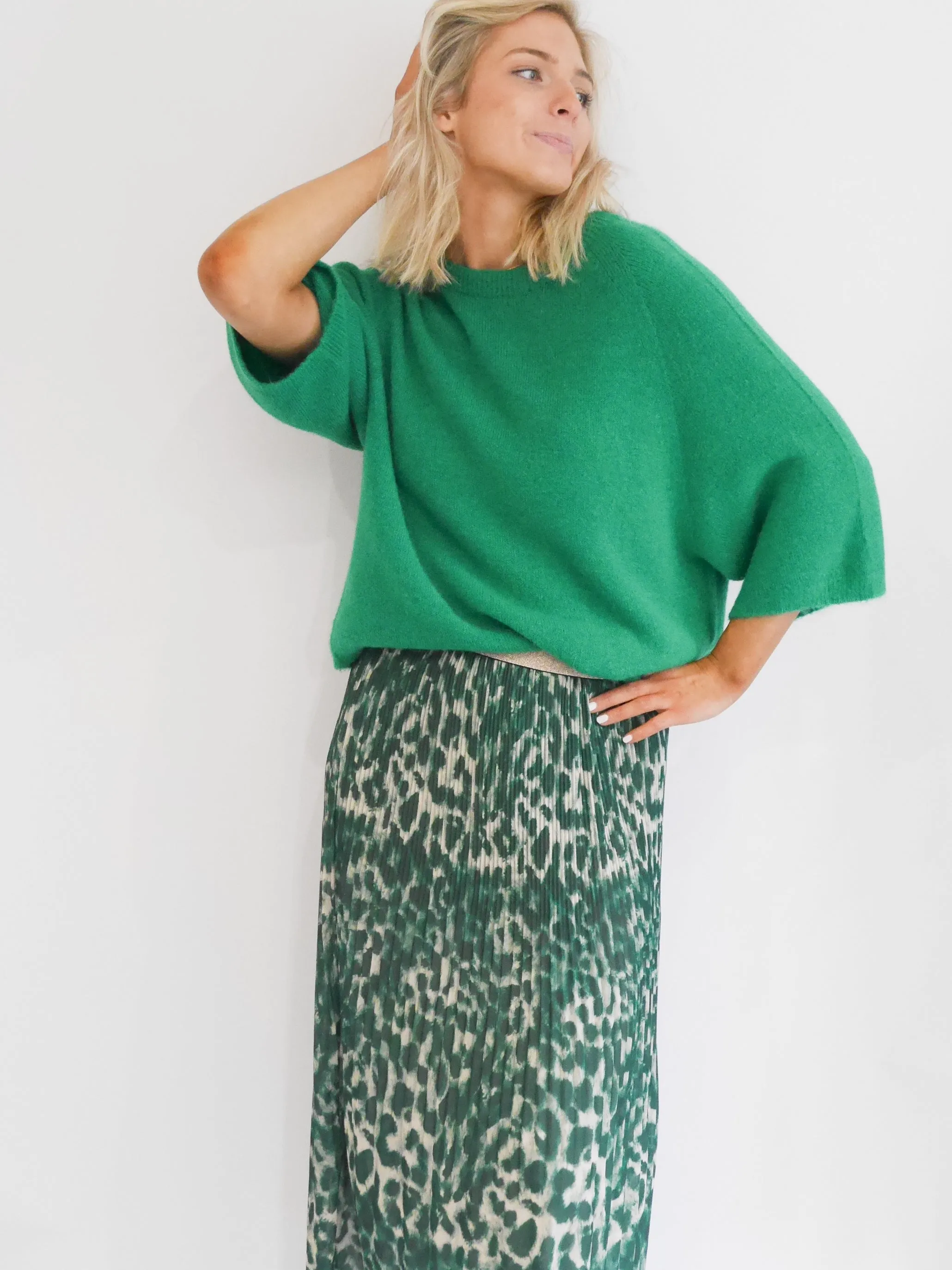 Jess Skirt Forest Green