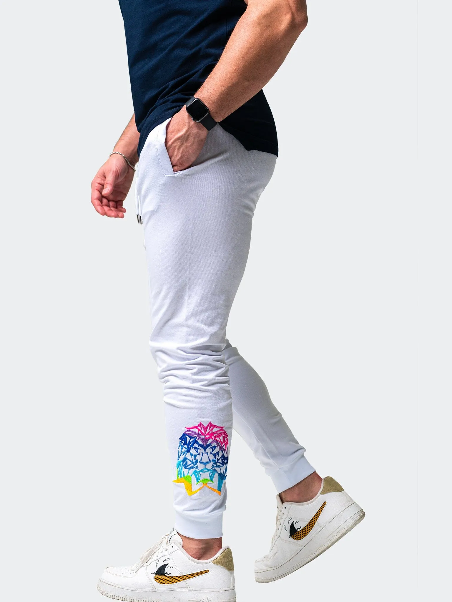 Jogger Neon White