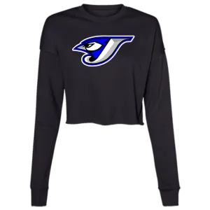 Logo B7503 Ladies' Cropped Fleece Crew