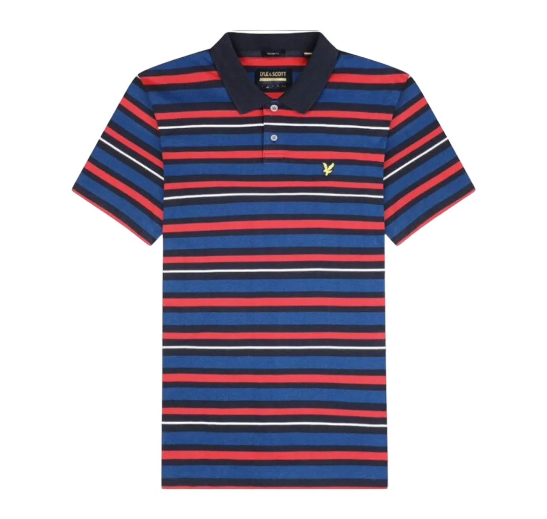 Lyle and Scott Relaxed Stripe Polo