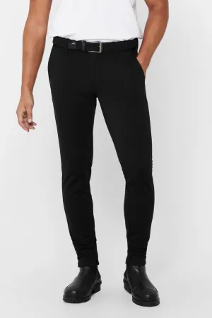 Mark Trousers - Black (stretch trousers)