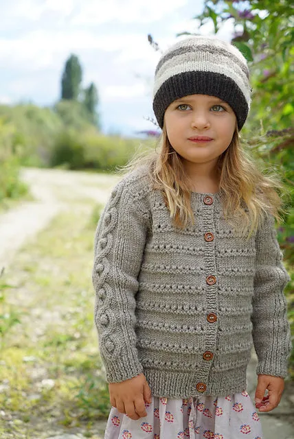 McKenna Cardi and Hat by Lisa F Design | Printed Pattern