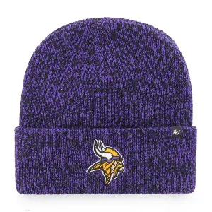 Minnesota Vikings '47 Brand Purple Brain Freeze Cuff Knit Beanie