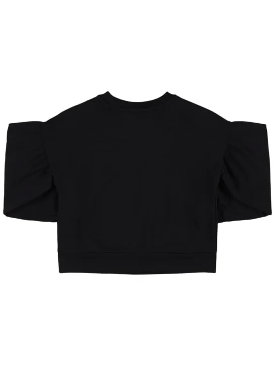 Moschino   Cotton crewneck sweatshirt 