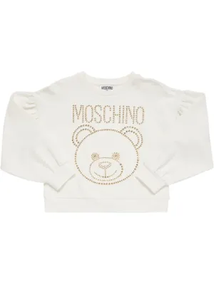 Moschino   Cotton crewneck sweatshirt 