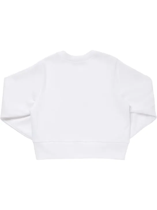 N°21   Logo print cotton sweatshirt 