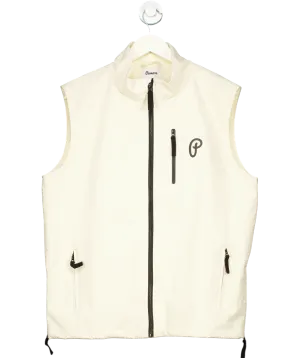 Parmore Cream Golf Weatherproof Worker Zip Gilet UK L