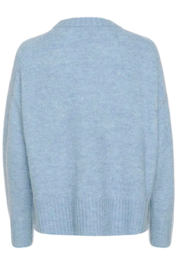 PART TWO LULYA PULLOVER SOFT CHAMBRAY