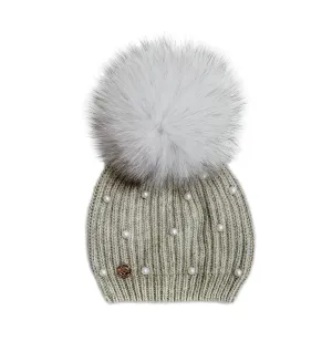 Pearl Angora Kids Hat