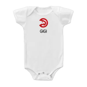 Personalized Atlanta Hawks Bodysuit