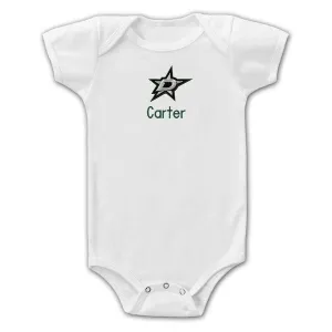 Personalized Dallas Stars Bodysuit