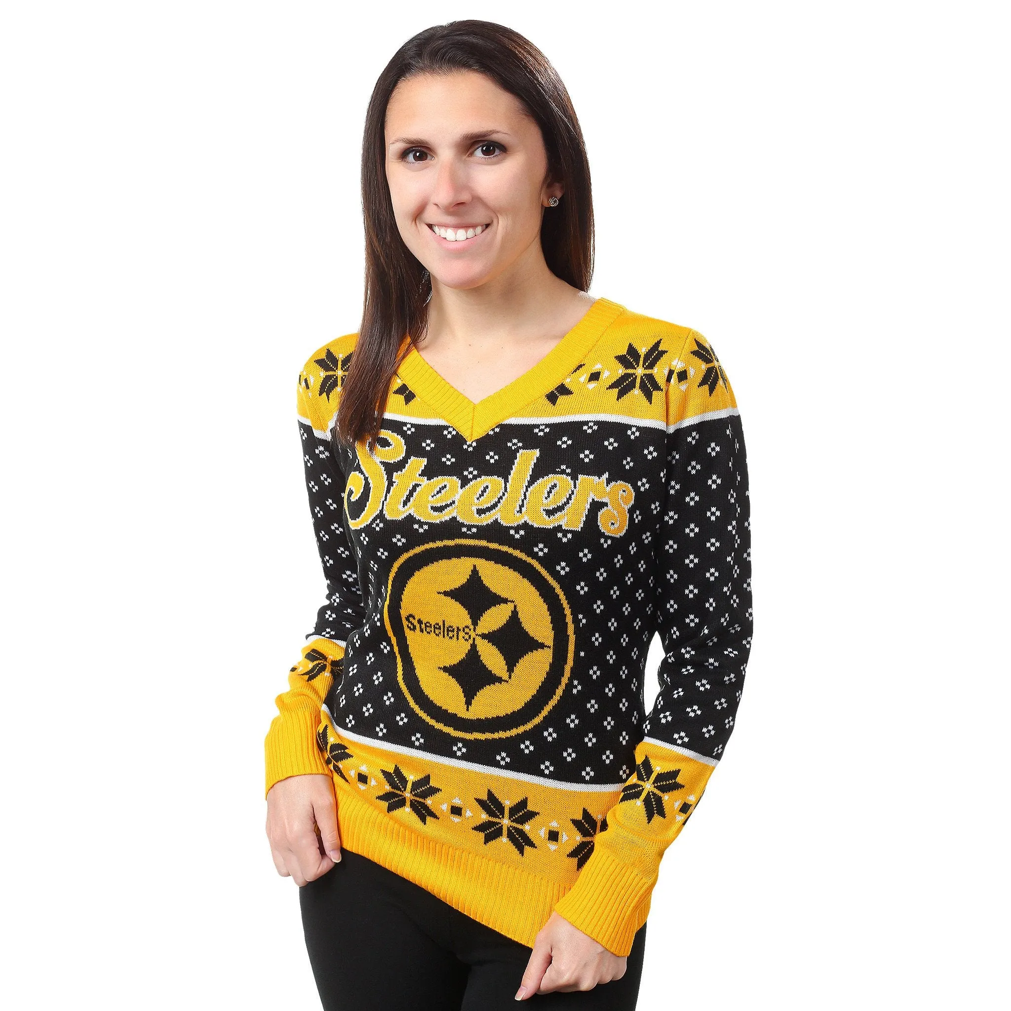 Pittsburgh Steelers Womens Christmas Sweater