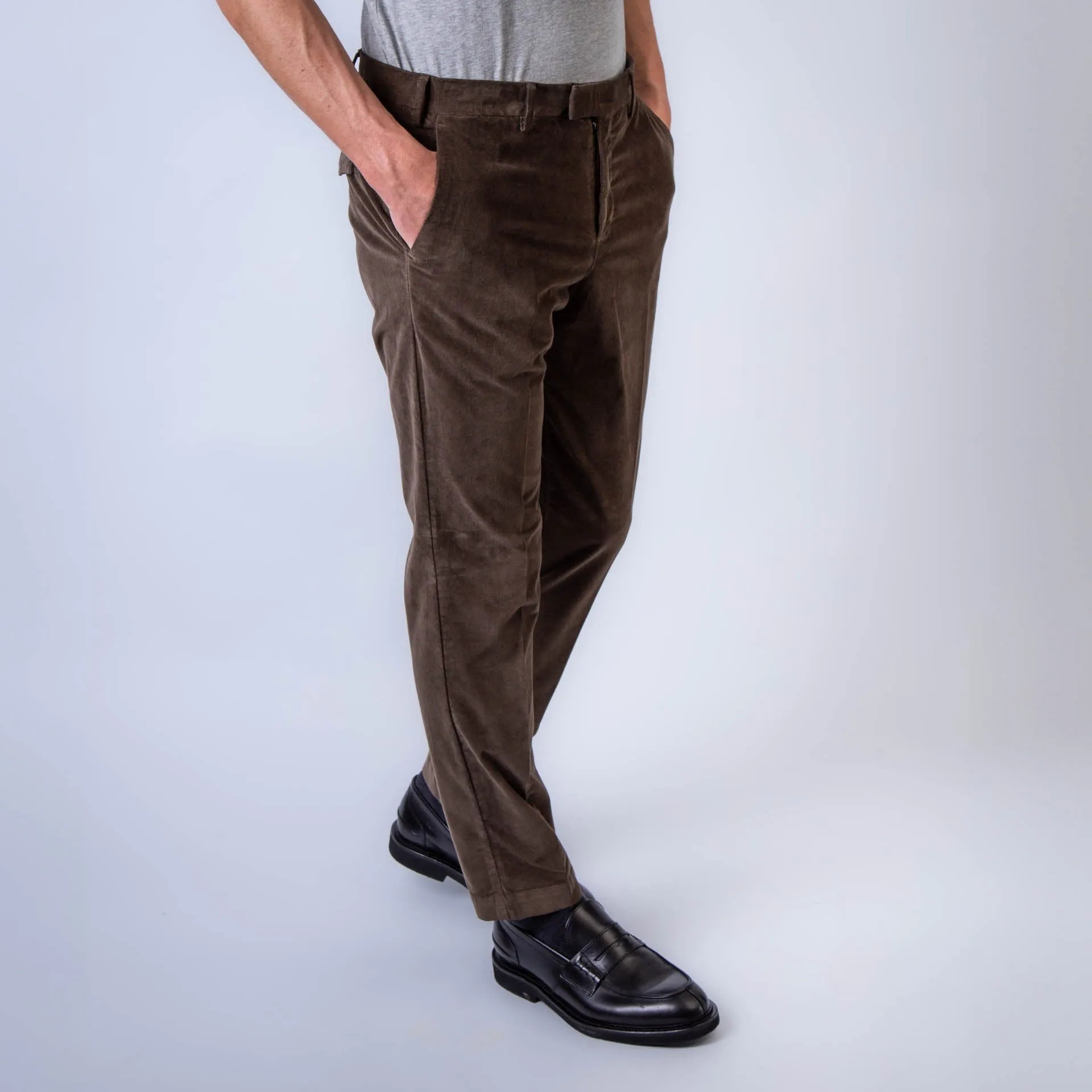 PT TORINO TROUSERS ATMAZ00CL1-TU90 Y180 BROWN