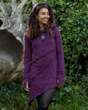 Purple Hooded Pixie Dress